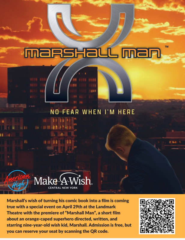 Marshall Man- Make-a-Wish Event poster