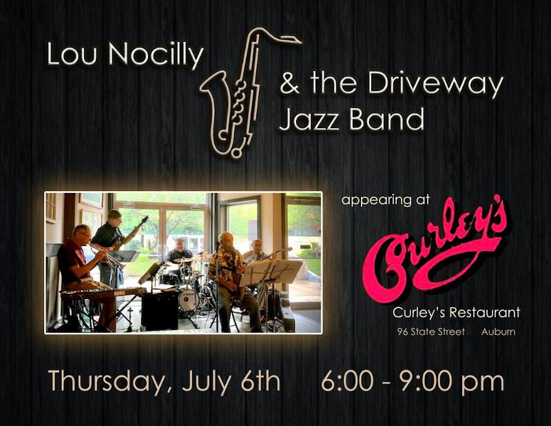 Poster about event at Curley's on 7/6/23 from 6-9pm